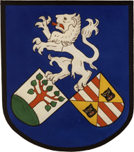Das Wappen der ehemaligen Gemeinde Hoengen