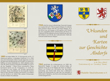 Urkunden und Karten zur Geschichte Alsdorfs - Flyer Seite 1